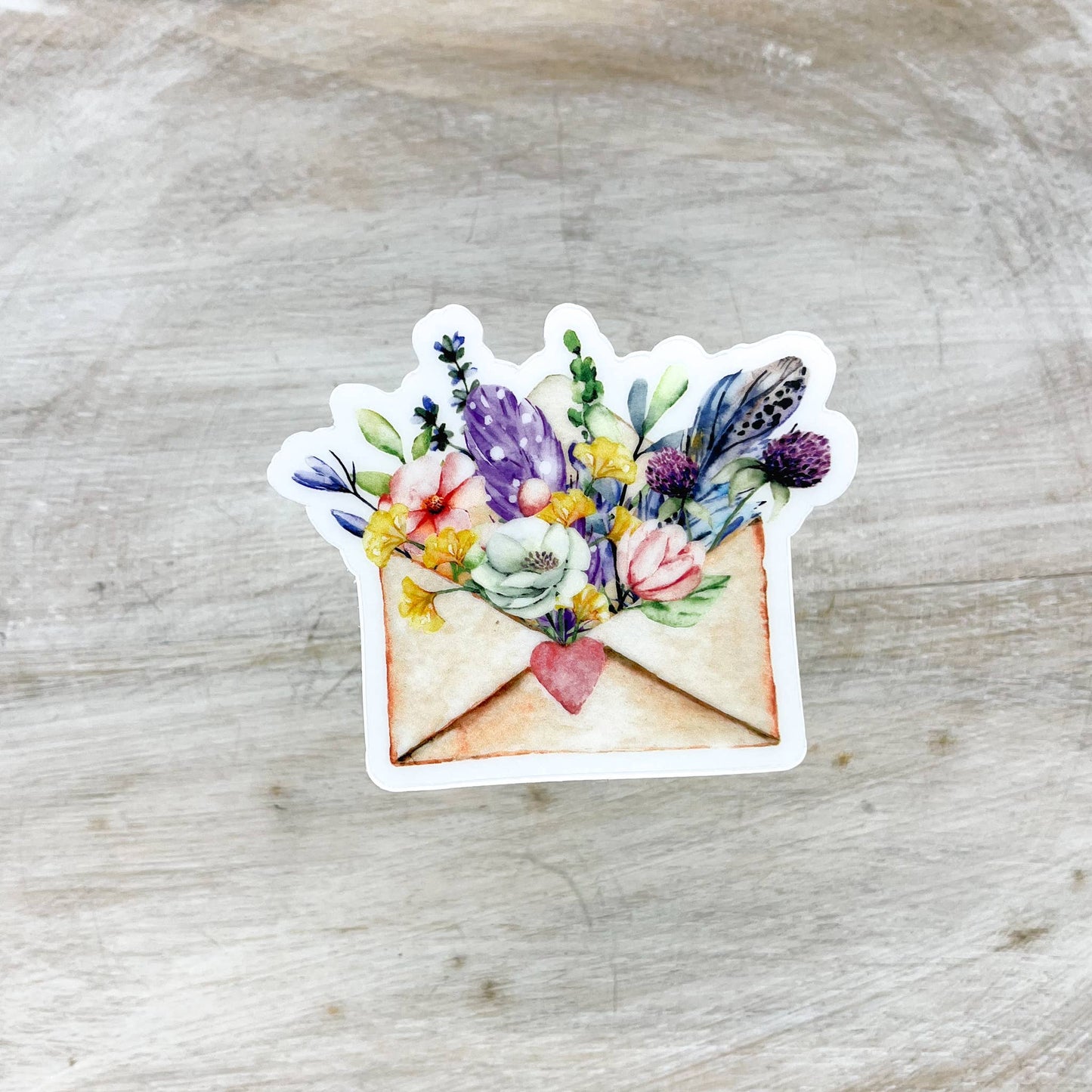 Spring Floral Envelope