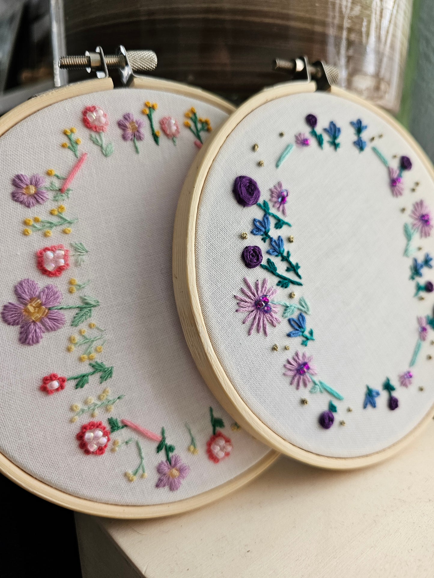 Embroidered Frames