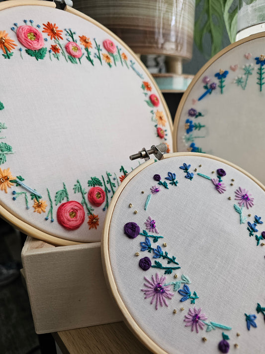 Embroidered Frames