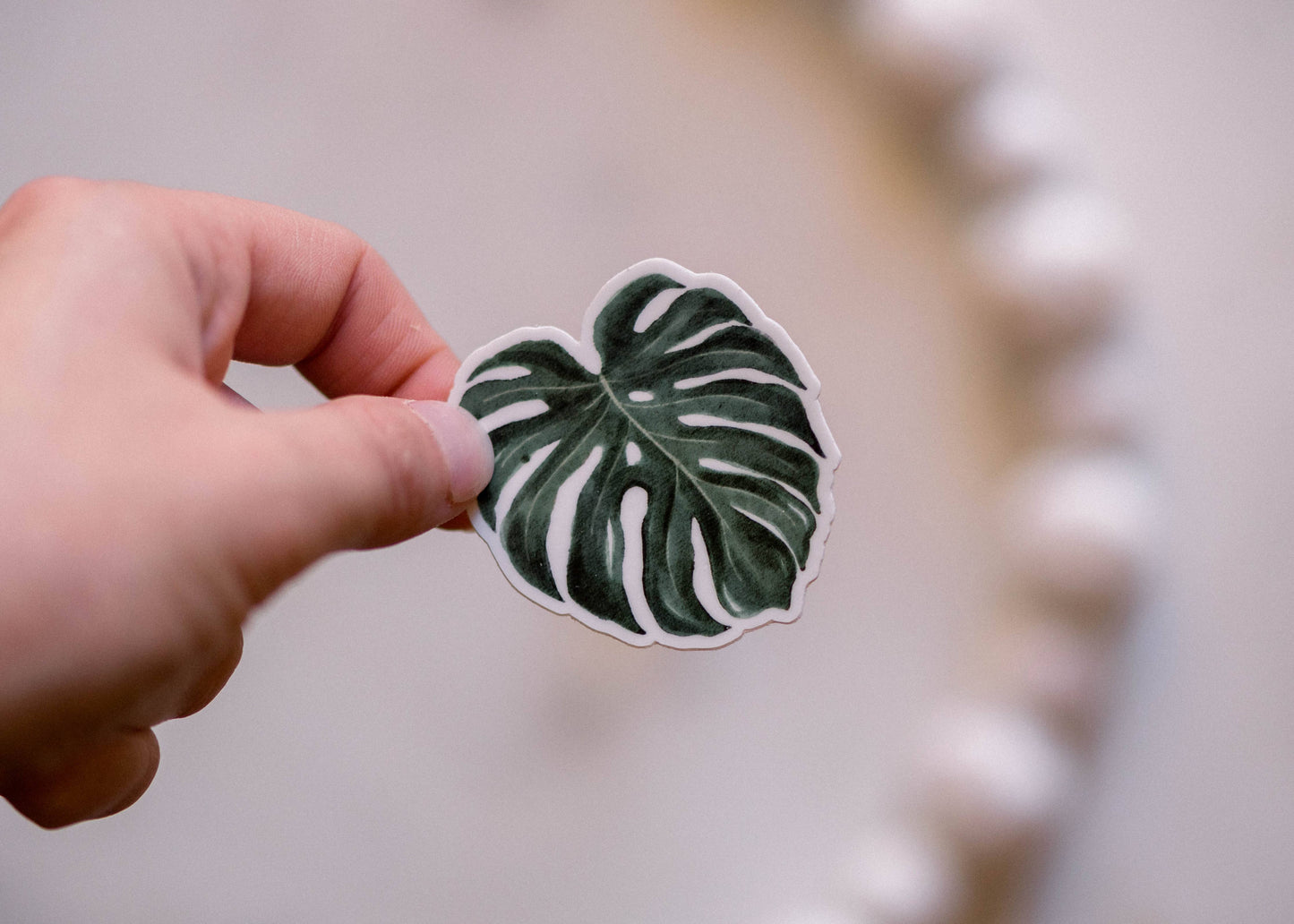 Monstera Leaf Sticker