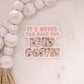 Iced Coffee Sticker