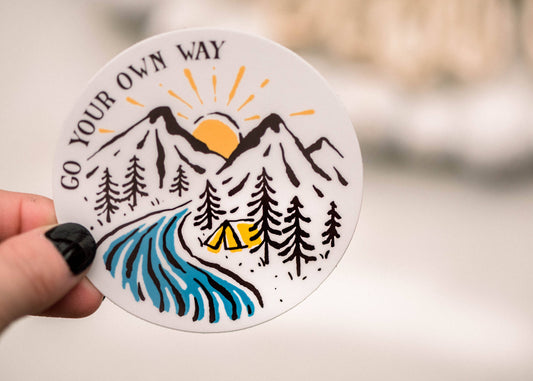 Go Your Own Way Sticker