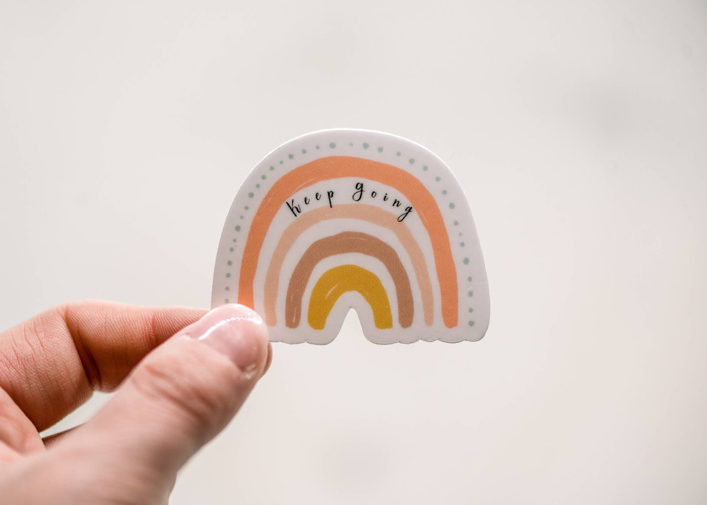 Keep Going Rainbow Sticker
